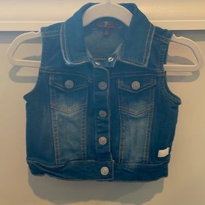 Denim vest